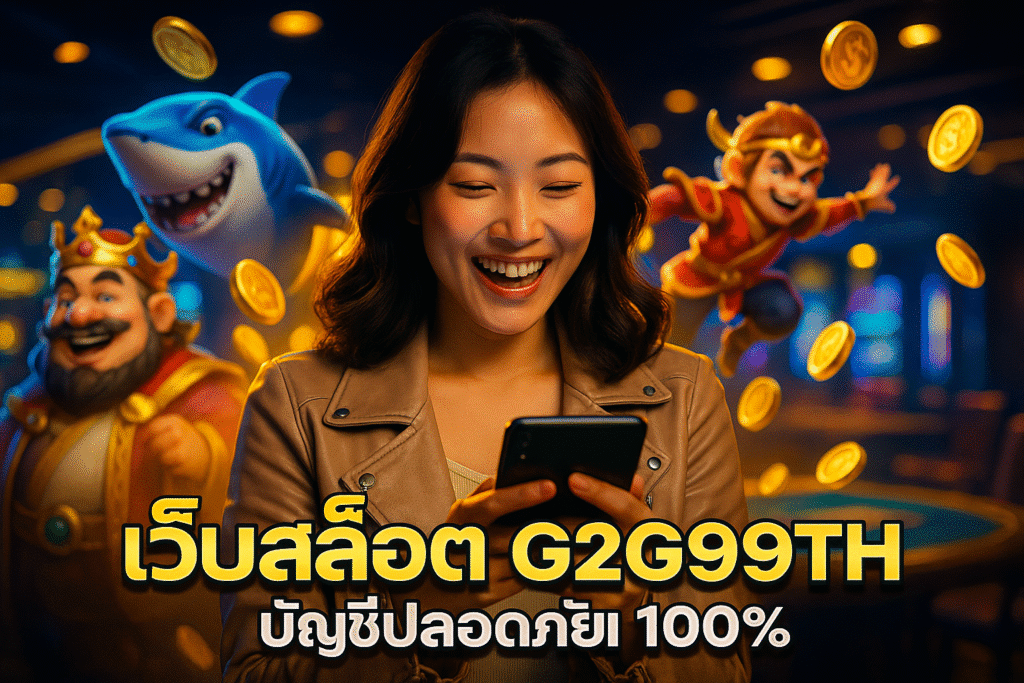 เว็บสล็อต G2G99TH เว็บใหญ่ บัญชีปลอดภัย 100%