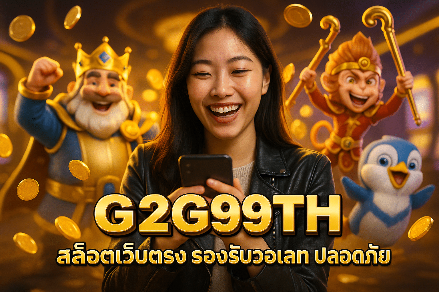 G2G99TH สล็อตเว็บตรง รองรับวอเลท ปลอดภัย