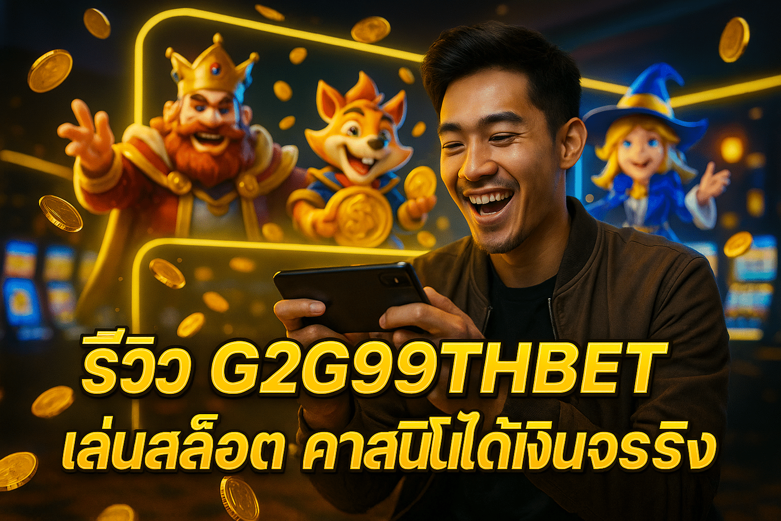 รีวิว G2G99TH เล่นสล็อต คาสิโนได้เงินจริง