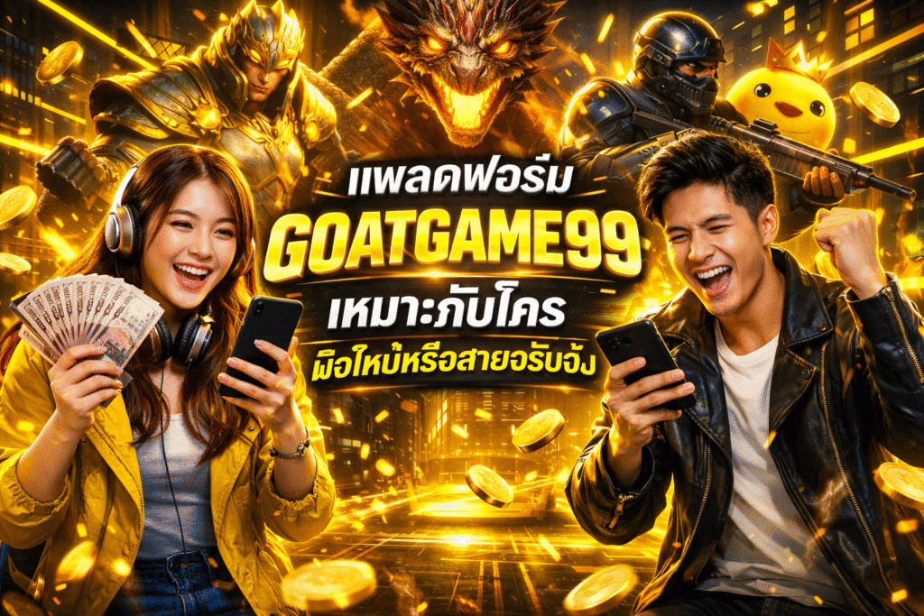 แพลตฟอร์ม GOATGAME99 เหมาะกับใคร มือใหม่หรือสายจริงจัง